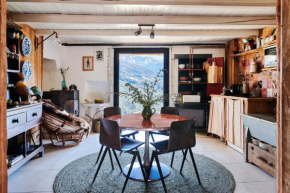 Rustic & fireplace & Jaccuzi & dog friendly